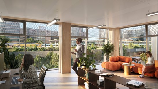 Sustainable Climate at Cube House Amsterdam