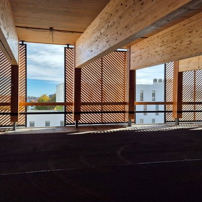 Ingolstadt multi-storey car park facade